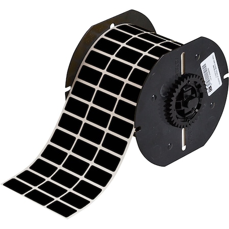 Brady B33 Series Weather Resistant Outdoor Polyester Lbls 0.5 in H x 1 in W BK 7500/RL B33-5-8591-BK